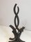 Wrought Iron Andirons by Raymond Subes, France, 1940s, Set of 2 7