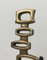 Italian Brass Andirons, 1970s, Image 7