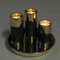 Norwegian Candleholder Set on Brass Plate by Saulo AS, 1970s, Set of 4 6