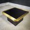 Vintage Hollywood Regency Gold and Black Coffee Table, Image 2