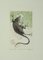 Leone Guida, The Rat, Incisione su carta, 1973, Immagine 1