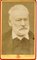 Unknown, Portrait of Victor Hugo, B/W Postcard, 1870s 1
