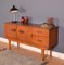 Kurzes Teak Sideboard von Beautility, 1960er 2