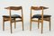 Cowhorn Chairs by Knud Færch, Set of 2 3