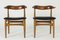 Cowhorn Chairs by Knud Færch, Set of 2, Image 5