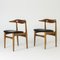 Cowhorn Chairs by Knud Færch, Set of 2 1