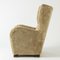Swedish Sheepskin Lounge Chair, 1930s 3