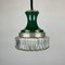 Green Pendant Lamp, Italy, 1970s, Image 1