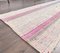 2x12 Türkischer Vintage Kilim Ouschak Handgewebter Flachgewebe Teppich aus Wolle 4