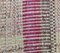 2x12 Türkischer Vintage Kilim Ouschak Handgewebter Flachgewebe Teppich aus Wolle 7