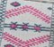 2x7 Vintage Turkish Oushak Handmade Wool Kilim Runner Rug 7