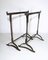 Victorian Wrought Iron Rivetted Trestles, Set of 2, Image 1