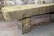 7ft Long Sandstone Garden Bench, Image 7