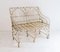 Wirework Garden Bench 9