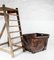 Large Leather Mill Basket 3