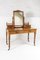 Satinwood Dressing Table with Mirror 1