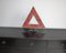 Industrielles Dreieck Schild aus Emaille, 1930er 10