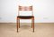 Danish Teak & Leatherette Chairs by Henning Kjærnulf for Korup Stolefabrik, 1960s, Set of 4, Image 14