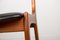 Danish Teak & Leatherette Chairs by Henning Kjærnulf for Korup Stolefabrik, 1960s, Set of 4 12
