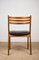 Danish Teak & Leatherette Chairs by Henning Kjærnulf for Korup Stolefabrik, 1960s, Set of 4, Image 6