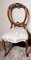 English Victorian Walnut Balloon Back Dining Chairs, Set of 2 12