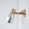 Vintage French Brass & Metal Sconce, Image 2