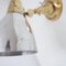 Vintage French Brass & Metal Sconce, Image 6