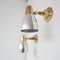 Vintage French Brass & Metal Sconce 15