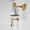Vintage French Brass & Metal Sconce, Image 15