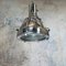 Large Vintage Industrial Aluminium & Glass Ceiling Lamp, 1980s 2