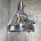 Large Vintage Industrial Aluminium & Glass Ceiling Lamp, 1980s 4