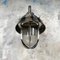 Vintage Aluminium, Glass & Steel Sconce, 1980s 4