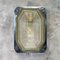 Large Vintage British Aluminium & Glass Sconce by Victor for Victor, Image 1