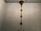 Lámpara de araña vintage grande de cristal de Murano con 16 luces y cristales, años 60, Imagen 6