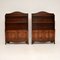 Georgian Style Bookcases, 1950s, Set of 2 2