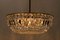 Austrian Brass & Crystal Chandelier, 1960s 12