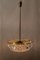 Austrian Brass & Crystal Chandelier, 1960s 10