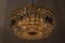 Austrian Brass & Crystal Chandelier, 1960s, Image 9