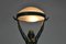 Art Deco Tänzerin Tischlampe mit Tasse von Max le Verrier, 1930er 4