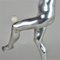 Dancer in Bronze Silver by A Gory 6