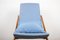 Large Danish Teak & Fabric Rocking Chair, 1960s 14