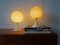 Space Age Granular Table Lamps or Bedside Lamps, 1960s, Set of 2 8