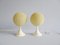 Space Age Granular Table Lamps or Bedside Lamps, 1960s, Set of 2 1