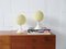 Space Age Granular Table Lamps or Bedside Lamps, 1960s, Set of 2 2