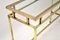 Brass and Glass Console Table, 1960s, Image 5