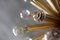 Gilt Brass Pendant Lamp with Swarovski Balls from Ernst Palme, 1960s 5