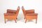 Patinated Leather Lounge Chairs by Hans J. Wegner for A.P. Stolen, 1960s, Set of 2 12