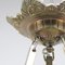 Lámpara de techo Art Déco de cristal de Muller Frères, años 30, Imagen 5