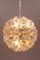 Lámpara de techo de cristal de Murano de Toni Zuccheri para VeArt, años 60, Imagen 6