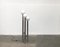 Vintage German Space Age Glass & Metal Floor Lamp, 1970s, Image 1